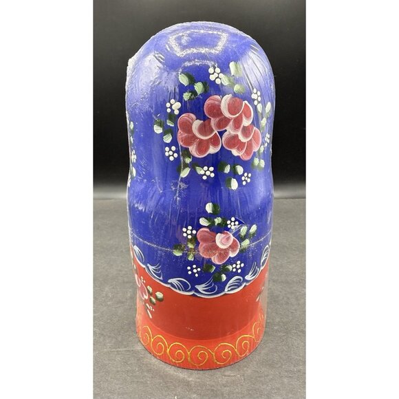 Vintage Hand Painted Russian Nesting Dolls Set of 7 Dolls New - Picture 5 of 7